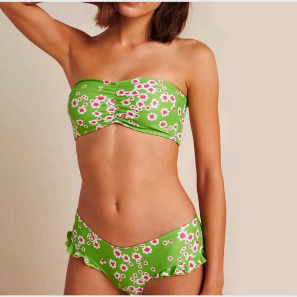 Faithfull the Brand Tia Bikini Set Bandeau Ruffle - Picture 9 of 12